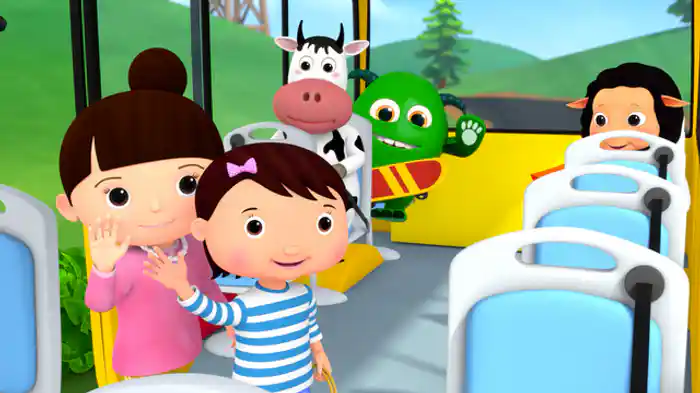 バスのうた あめ、あめ、やんでのメドレー