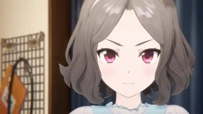 欠けた月が出ていた