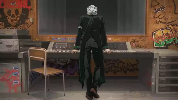 頂に立つ男