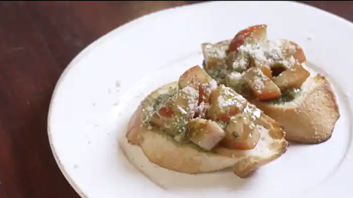 ジェノベーゼブルスケッタ