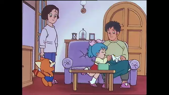 パパを応援するニャン