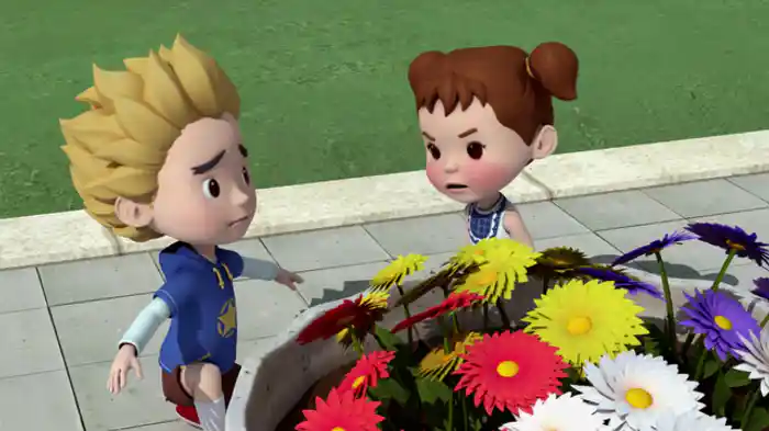 くるまのちかくであそばないで！