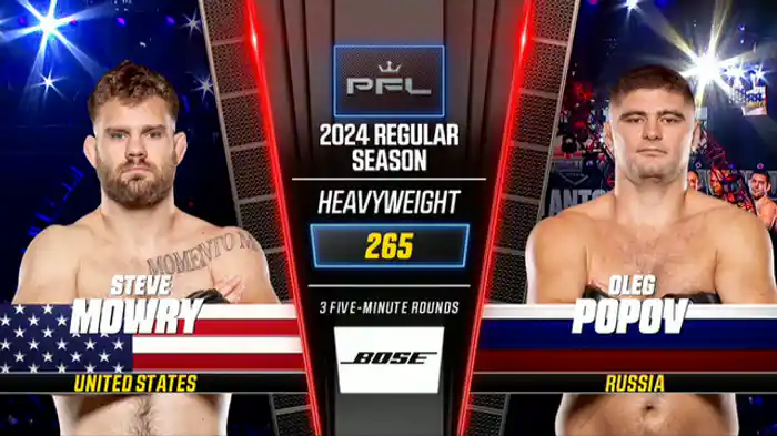 スティーブ・モウリー vs. オレグ・ポポフ