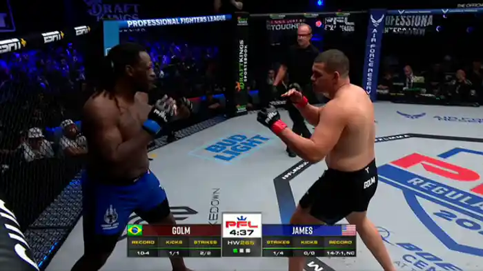 マルセロ・ゴルム vs. ダニエル・ジェイムス