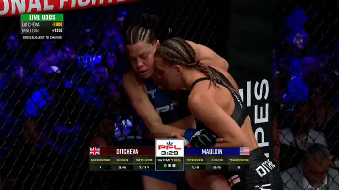 ダコタ・ディチェバ vs. リサ・モールディン