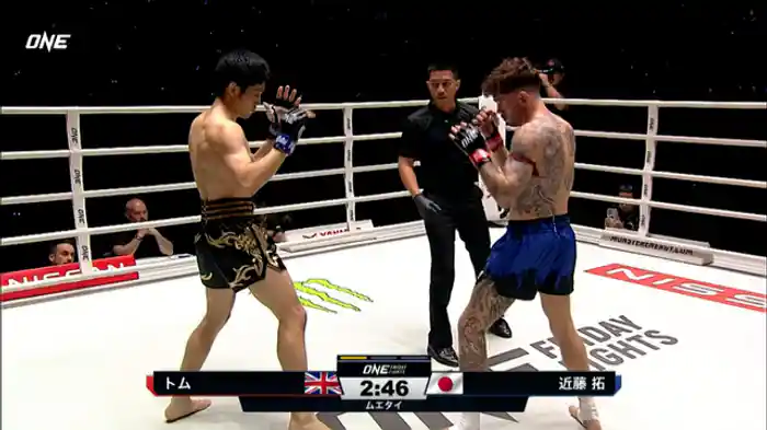 グレゴール・トム vs. 近藤拓