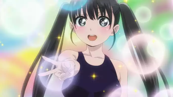 妻が水着に着替えたら