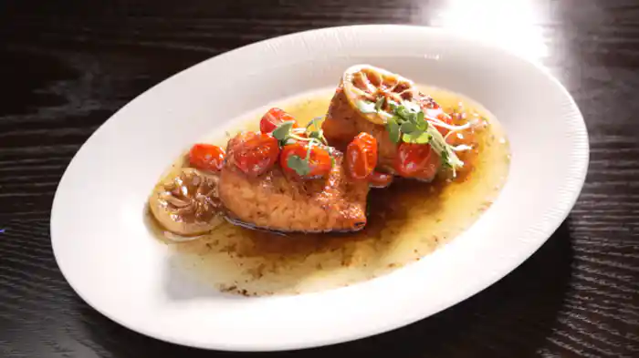 サーモンのムニエル