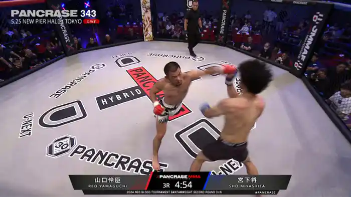 山口怜臣VS. 宮下 将