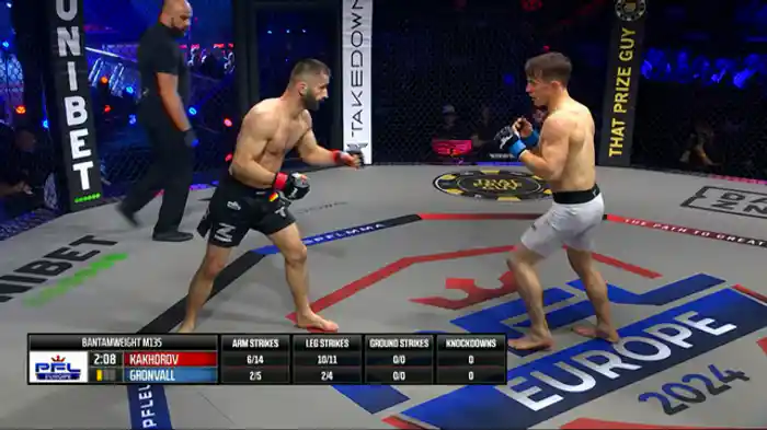 カーシェッド・カホロフ vs. トゥオマス・グロンヴァル