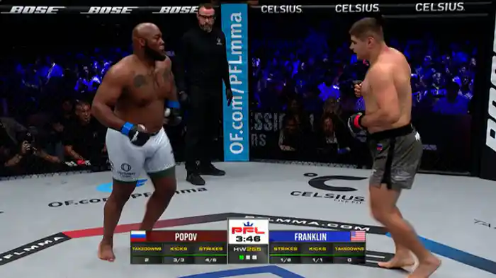 オレグ・ポポフ vs. ダヴィオン・フランクリン
