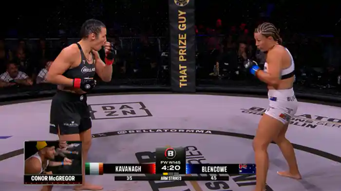 シネイド・カヴァナ vs. アーリーン・ブレンコウ