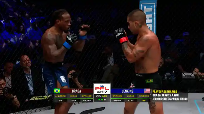 ガブリエル・ブラガ vs. バッバ・ジェンキンス