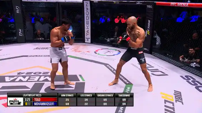 ジョシュ・トーゴ vs. モフセン・モハマドセイフィ