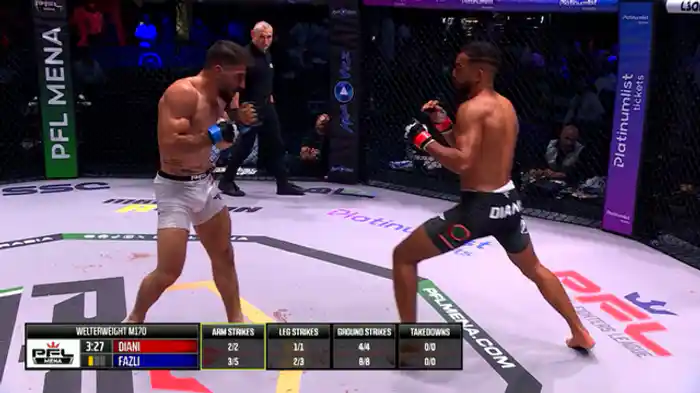 バドレディン・ディアニ vs. アミール・ファズリ