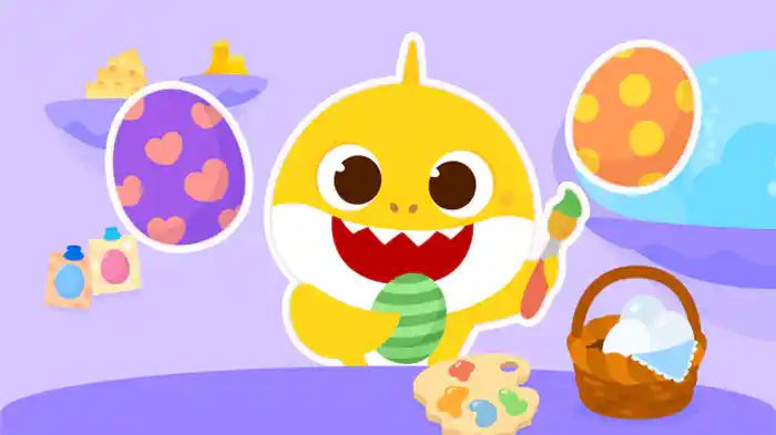 Baby Shark's Easter Eggs／ベイビーシャークの　イースターエッグ