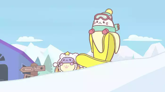 ゆきやまのまいご、にゃ！
