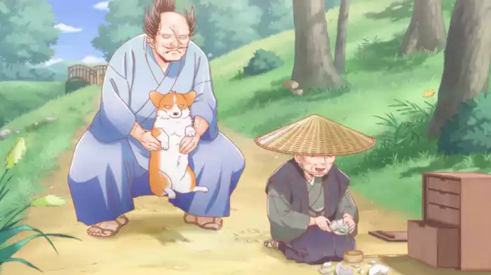 殿と柄杓