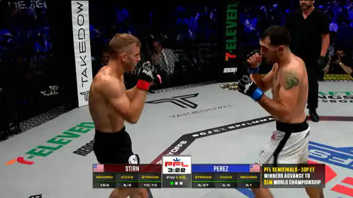 ジェシー・スターン vs. ホゼ・ペレス