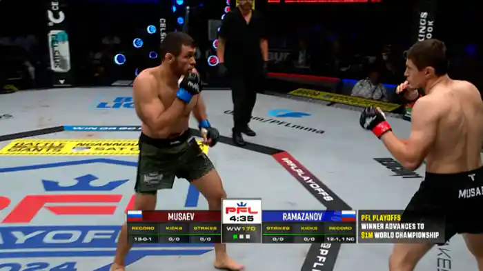 シャミル・ムサエフ vs. ムラド・ラマザノフ