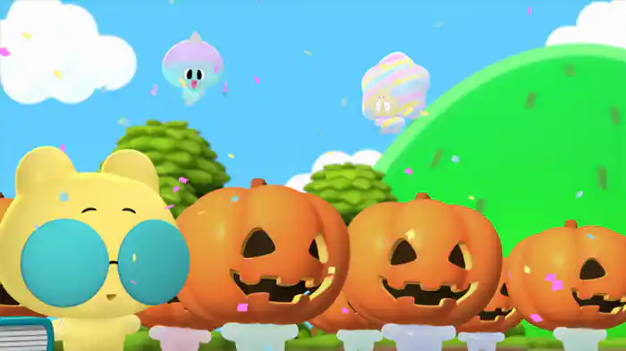 『ハロウィンでお菓子ゲットだるん♪』