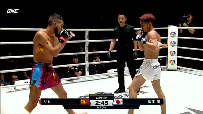 イマッド・サヒ vs. 坂本嵐