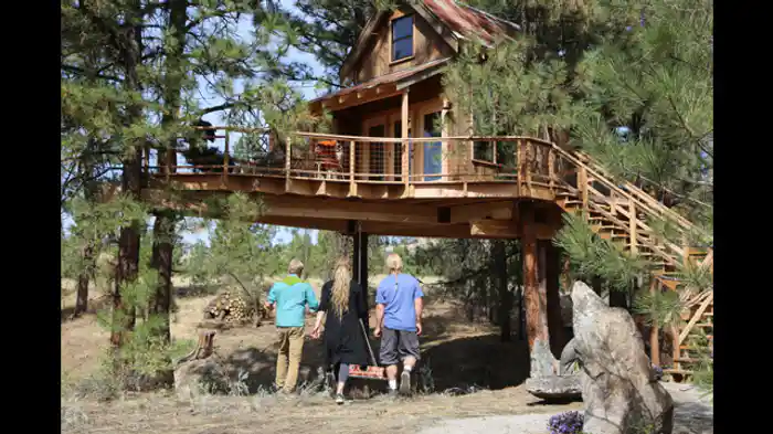 ヒッピー風自然回帰ハウス