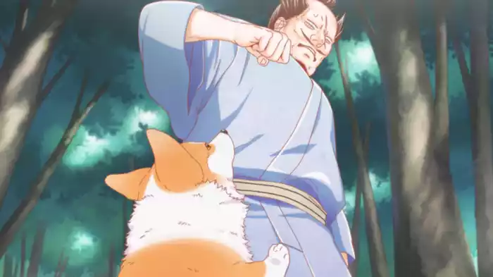 殿と柄杓