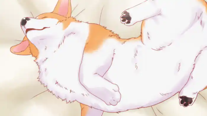 殿と朝 犬と夜