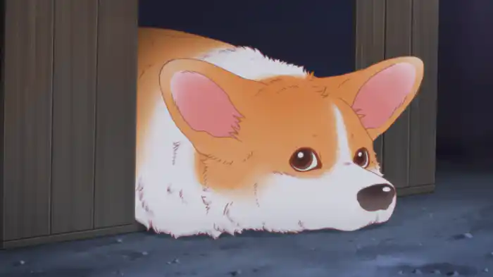 殿と朝 犬と夜