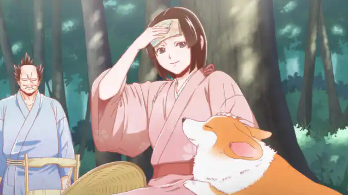 殿と柄杓