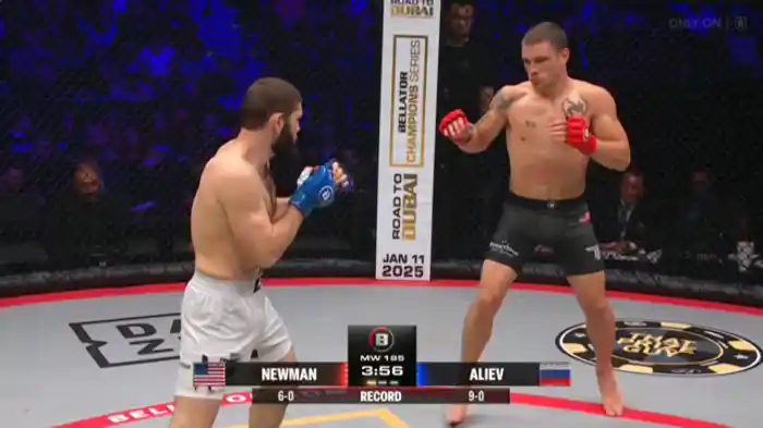 ジョーダン・ニューマン vs. イマムシャフィ・アリエフ