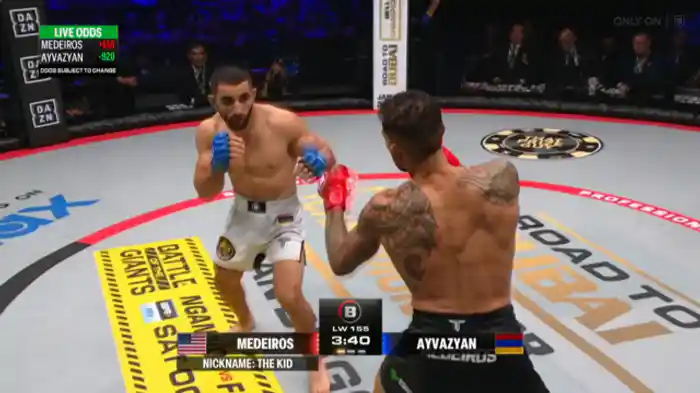 ヤンシー・メデイロス vs. ゾーラ・アイヴァジアン