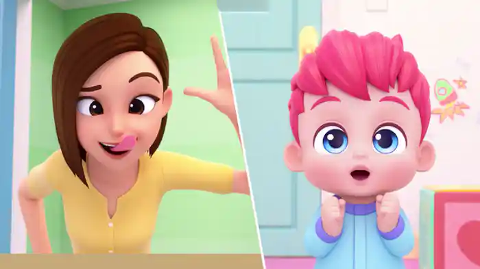 いない いない ばあ/Peek-a-Boo Song