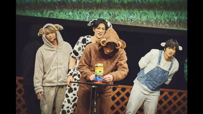 高速積み木バランスチャレンジ&占い師