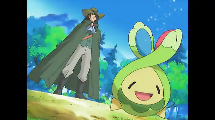 ポッチャマ対スボミー! ヒカリ初バトル!!