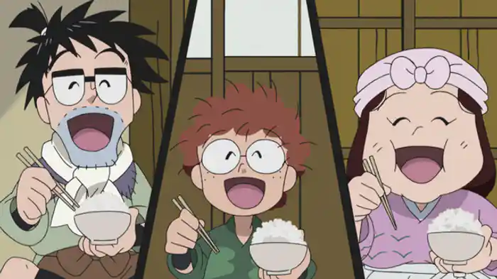 思い出し笑いの段