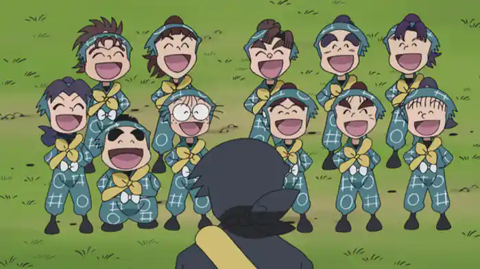 山奥の野営訓練の段