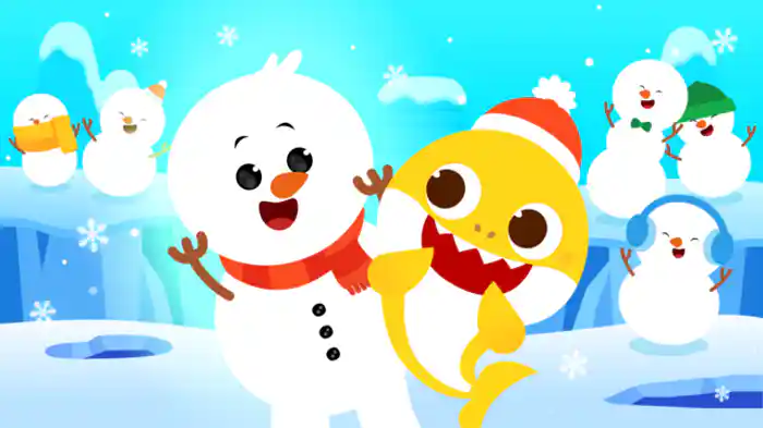 ちびザメと　ゆきだるまの　クリスマス／Baby Shark and the Snowman's Carol
