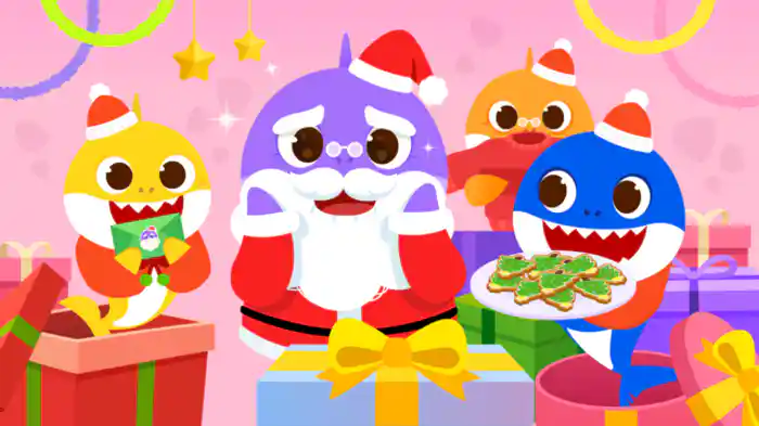 ちびザメと　サンタさんに　プレゼント／Special Christmas Presents with Baby Shark