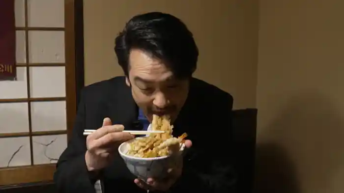 「穴子海老天丼」「オムマキ・茹であずき」