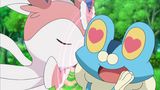 第13話 ニンフィアVSケロマツ! 幼稚園は大さわぎ!!