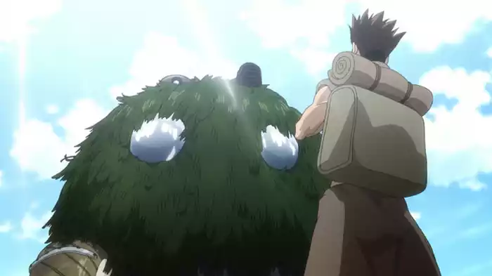土まみれの道を