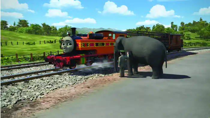 ヨンバオとトラ/ニアとあたらしいゾウさん  