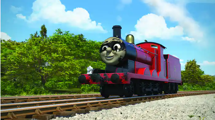 スーパーきかんしゃジェームス/はつめいかのルースさん  