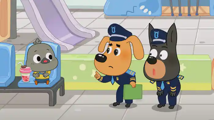 ママをさがす　ハイイロコガモ