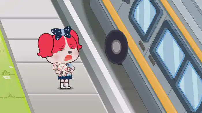 しらないひとのくるまに のってはいけない