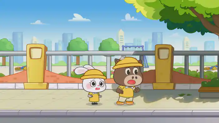 かってにようちえんから でてはいけない