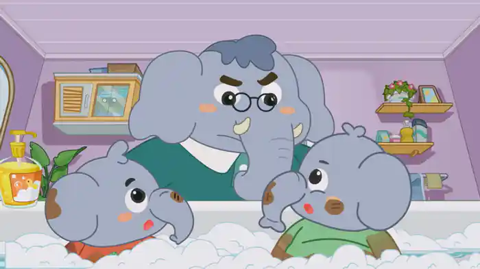 ボディソープで　あそばない