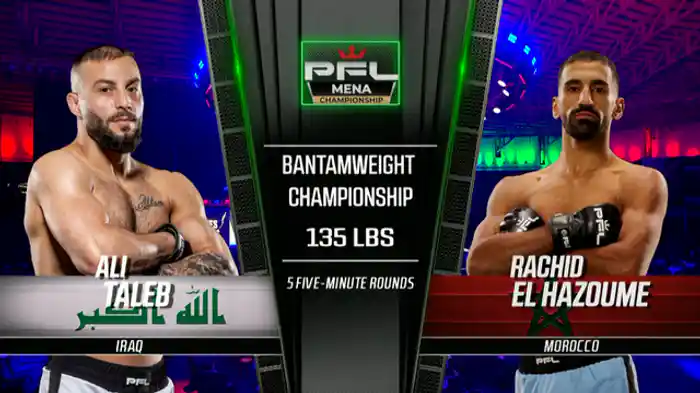 アリ・タレブ vs. ラシッド・エル・ハズーム